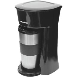 Starfrit 024002-004-0000 Single-Serve Drip Coffee Maker with Bonus Travel Mug