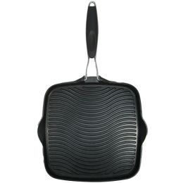 10" x 10" Grill Pan with Foldable Handle