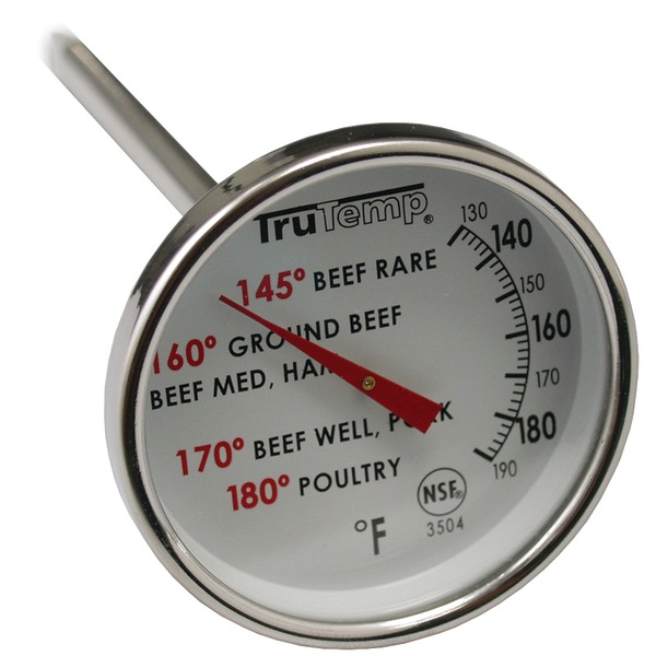Taylor Precision Products 3504 Stainless Steel Meat Dial Thermometer