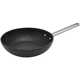 THE ROCK by Starfrit 030279-006-0000 THE ROCK by Starfrit 7.08" Personal Wok Pan with Stainless Steel Wire Handle