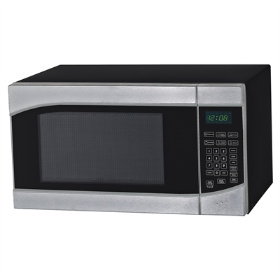 Panasonic MT112K3S Stainless Steel and Black 1.1 Cubic Feet Microwave Oven