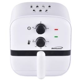 Brentwood Appliances AF-100W 1-Quart 700-Watt Electric Air Fryer (White)