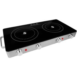 Brentwood Appliances PET-BTWTS382 Double Infrared Electric Countertop Burner