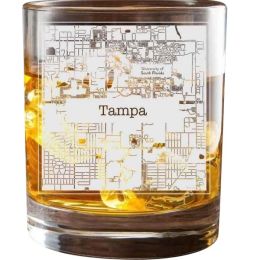 Tampa College Town Glasses (Set of 2)