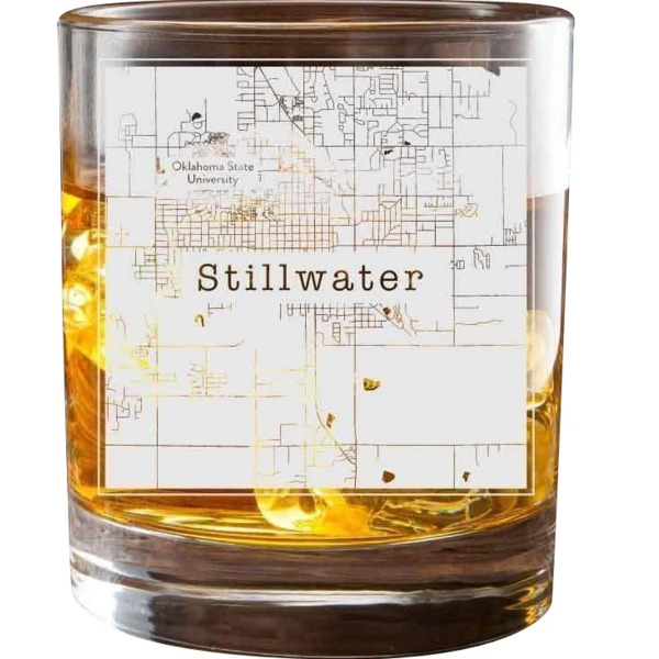 Stillwater College Town Glasses (Set of 2)