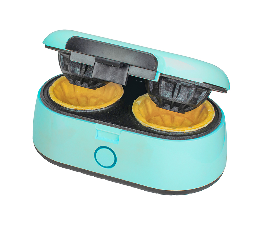 Brentwood Appliances BTWTS1402BL Double Waffle Bowl Maker
