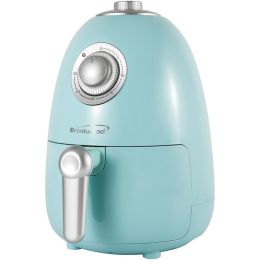 Brentwood Appliances Small Electric 2 Quart Air Fryer With Timer And Temperature Control (Color: Blue)