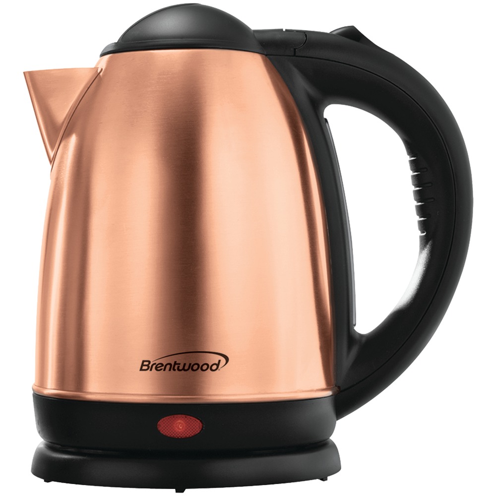 Brentwood Appliances Stainless Steel Cordless Electric Kettle (Color: Rose Gold-1.7 Liter)