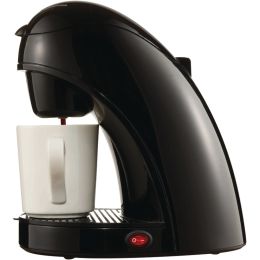 Brentwood Appliances Single-Serve Coffee Maker with Mug (Color: Black)