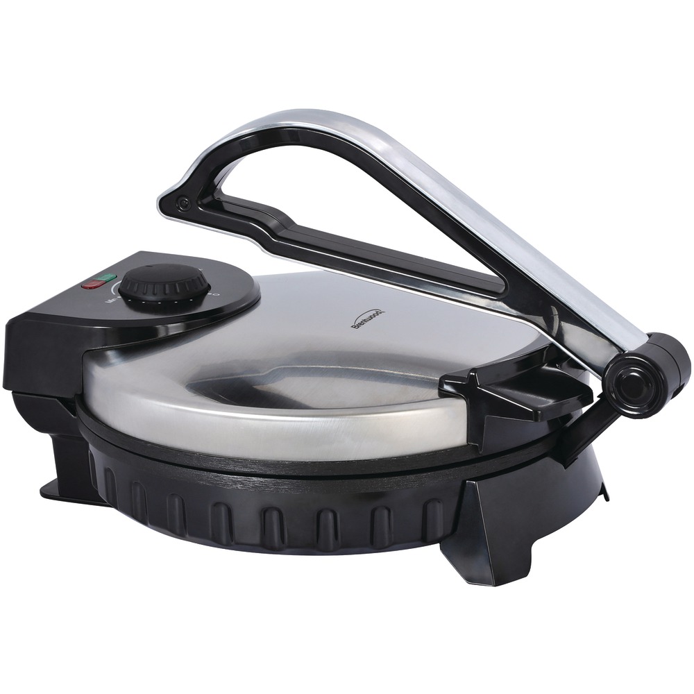 Brentwood Appliances Nonstick Stainless Steel Electric Tortilla Maker (size: 10 Inch)