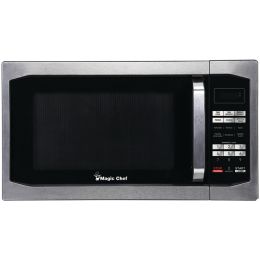 Magic Chef 1.6 Cubic Feet 1,000-Watt Digital Touch Microwave (Color: Stainless Steel)