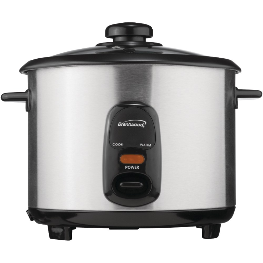Brentwood Appliances Stainless Steel Rice Cooker (size: 10 Cup)