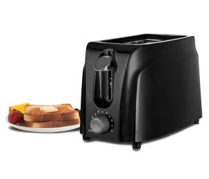 Brentwood Appliances Cool-Touch Toaster (Color: Black, size: 2 Slice)