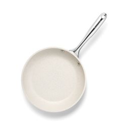 THE ROCK(TM) by Starfrit(R) ZERO White Fry Pan (size: 9.5 Inches)