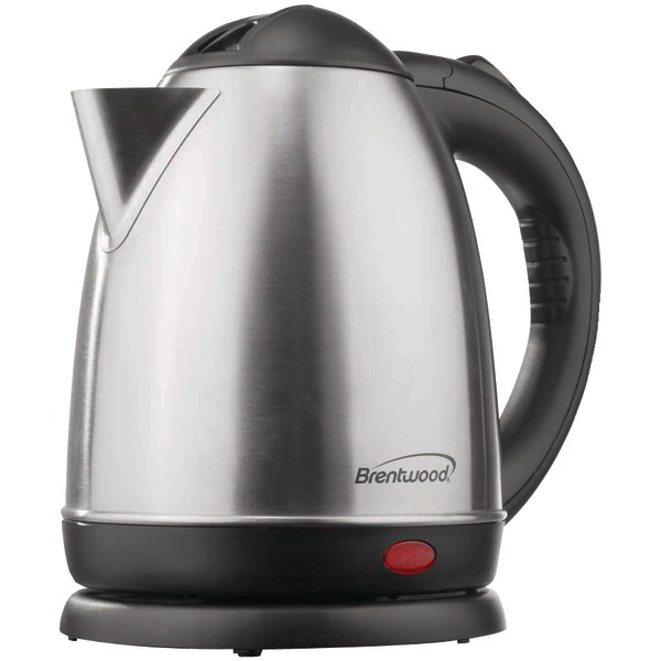 Brentwood Appliances Stainless Steel 1.5 Liter Cordless Electric Kettle (Color: Brushed Stainless Steel)