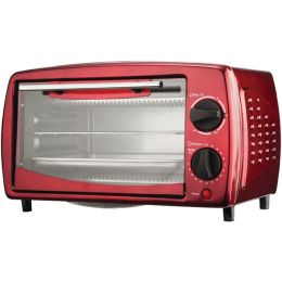 Brentwood Appliances 4 Slice Toaster Oven (Color: Red)