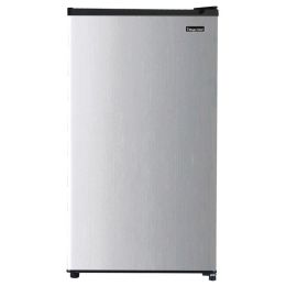 Magic Chef Compact All-Refrigerator (Color: Silver, size: 3.2 Cubic Feet)