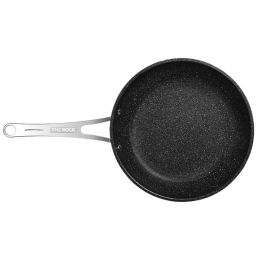 Starfrit THE ROCK Stainless Steel Non-Stick Fry Pan with Stainless Steel Handle (size: 10 Inch)