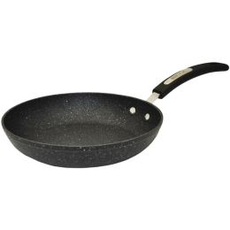 THE ROCK by Starfrit Black Fry Pan with Bakelite Handles (size: 11Inch)