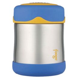 Thermos Foogo Leak-Proof Stainless Steel Blue 10 OunceFood Jar (Color: Blue)