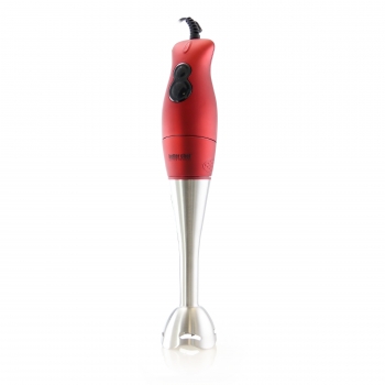 Better Chef DualPro Handheld Immersion Blender and Mixer  Speed 2 (Color: Red)