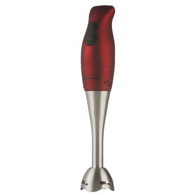 Brentwood Appliances 200W Stainless Steel Hand Blender 2 Speed (Color: Red)