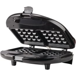 Brentwood Appliances  Nonstick Dual Waffle Maker (Color: Black)