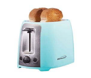 Brentwood Appliances Cool-Touch 2 SliceToaster with Extra-Wide Slots (Color: Blue)