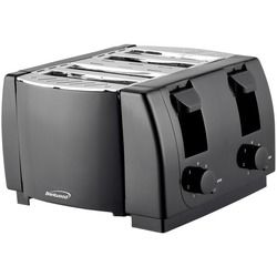Brentwood Appliances Cool Touch Toaster, 4 Slice (Color: Black)